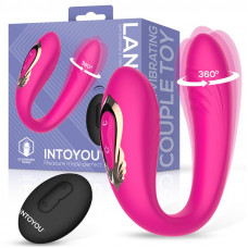 Lanty Vibrador para Parejas con Oscilación 360º y Control Remoto