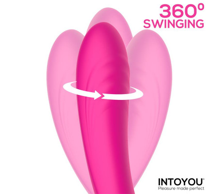Lanty Vibrador para Parejas con Oscilación 360º y Control Remoto