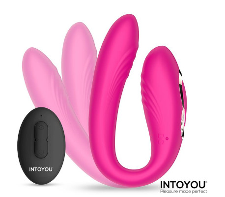 Lanty Vibrador para Parejas con Oscilación 360º y Control Remoto