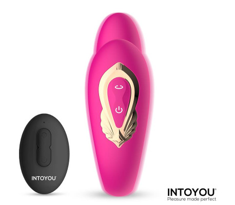 Lanty Vibrador para Parejas con Oscilación 360º y Control Remoto