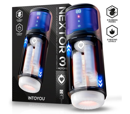 Nextor Masturbador Automático Avanzado, Función Fricción y Calor