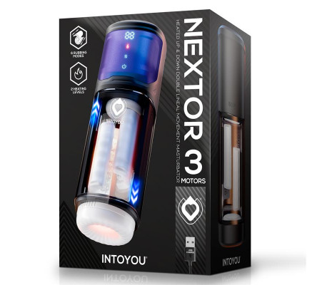 Nextor Masturbador Automático Avanzado, Función Fricción y Calor
