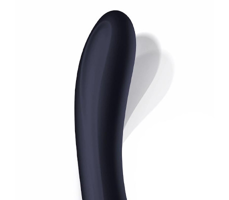 Darkspace Vibrador con Lenguas Rotadora y Movimiento Finger Azul