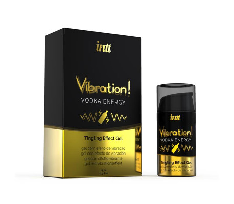 Vibrador Liquido Efecto Calor Aroma Vodka 15 ml