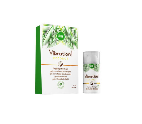 Vibrador Líquido Coco 100% Vegano Efecto Calor 15 ml