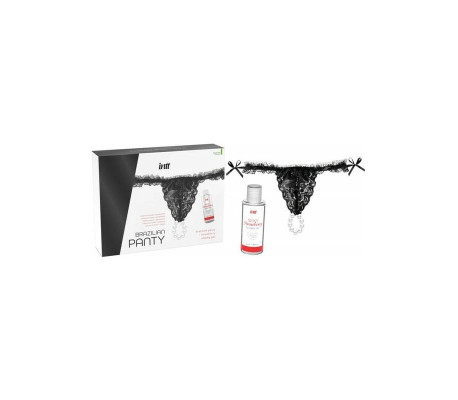 Braguita Brasileña y Gel Deslizante Base Agua Fresa 50 ml