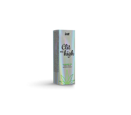 Estimulador de Clítoris Clit Me High con Aceite de Cannabis