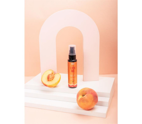Lick Me Gel Besable Sabor Melocotón Efecto Calor 50 ml