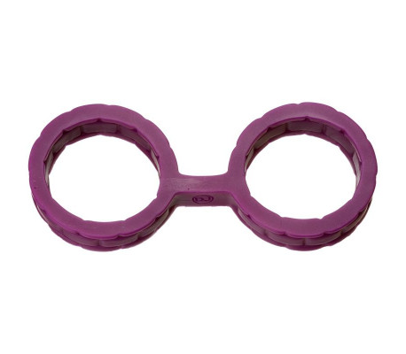 Esposas Japonesas para Bondage Silicona Premium Talla L Púrpura
