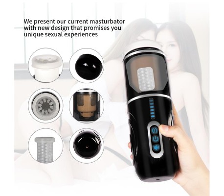 Gia Cup Masturbador con Thrusting y Rotación