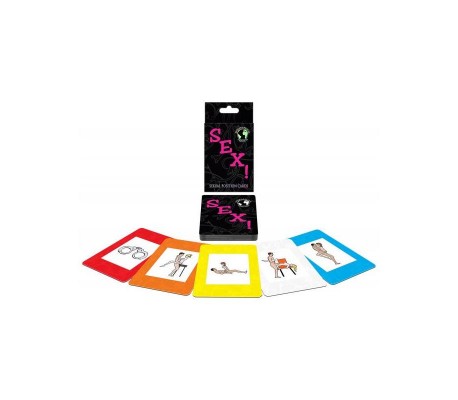 Juego de cartas International Sex Card Game  (EN ES FR DE NE IT POR)