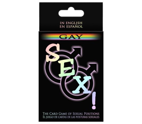 Juego de cartas Gay Sex Card Game ( EN ES)