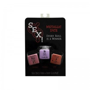 Juego de Dodos Metálicos Sex! Metallic Dice