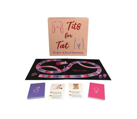 Juego de Mesa Tits For Tat-The Game of Sexual NegotiationS