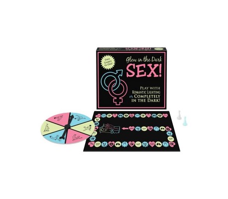 Juego de Parejas Glow in the Dark SEX (EN ES DE FR)