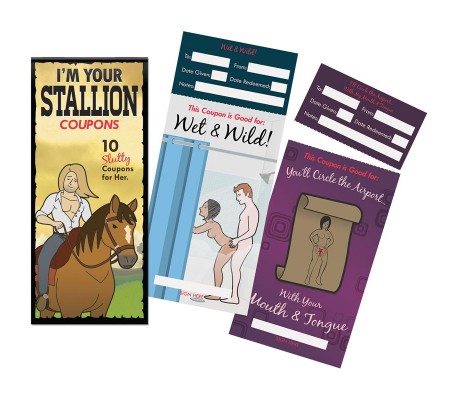 10 Cupones para Ella Im Your Stallion