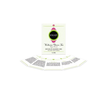 Sales de Baño y Cartas Impermeables Sensuality Bath Set  (EN ES)