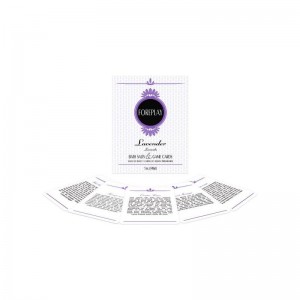 Sales de Baño y Cartas Impermeables Foreplay Bath Set (EN ES)