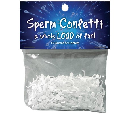 Confeti con Forma de Espermatozoides 15 gr