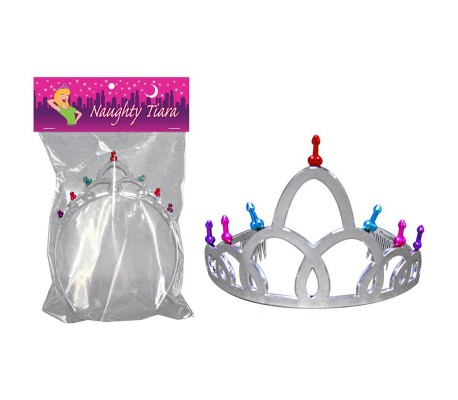 Tiara con Adornos en forma de Pene