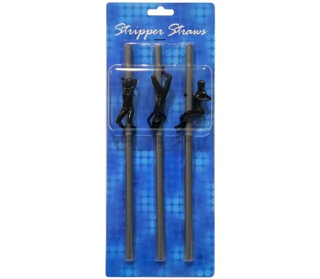 Pajitas Stripper Straws Female