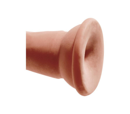 Dildo Triple Densidad 7 Caramelo