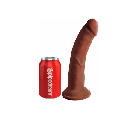 Dildo Triple Densidad 8 Bronceado