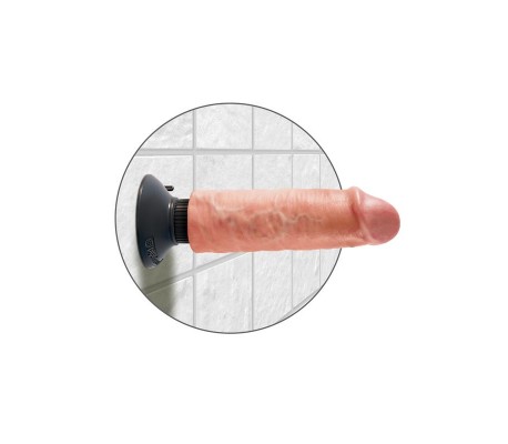 King Cock Vibrador Realistico 6 - Color Natural