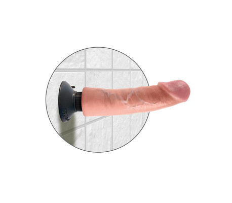 King Cock  Vibrador Realístico 9 - Color Natural