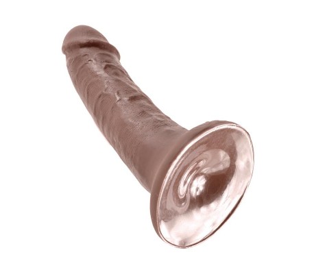 King Cock Pene de 6 - Color Marrón