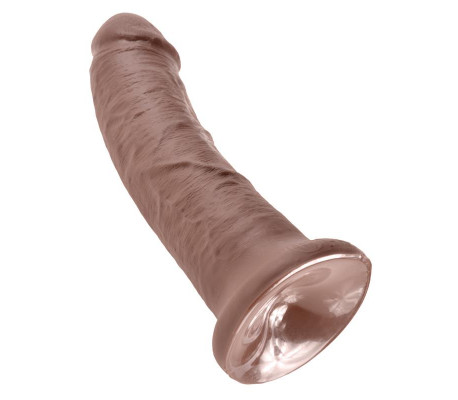 King Cock Pene de 8 - Color Marrón