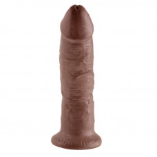 King Cock Pene de 9 - Color Marrón