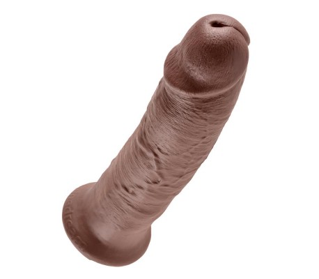 King Cock Pene de 10 - Color Marrón