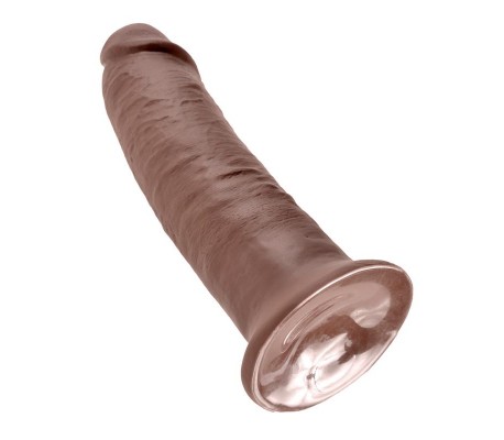 King Cock Pene de 10 - Color Marrón