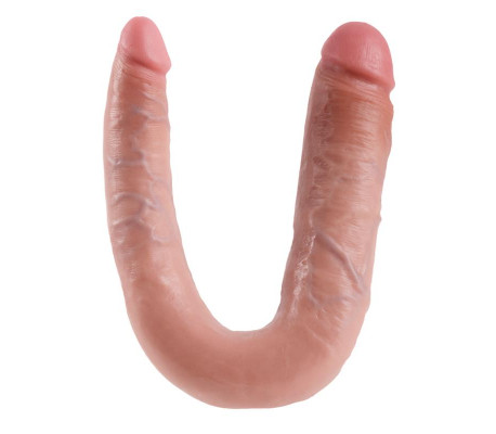 King Cock Pene Doble Penetración Grande - Color Natural