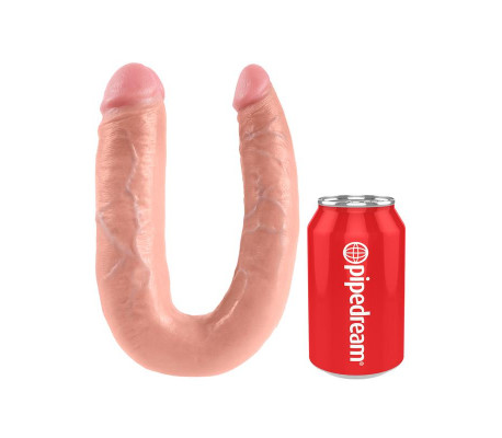 King Cock Pene Doble Penetración Grande - Color Natural