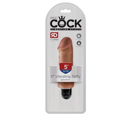 Vibrador Realista Stiffy 5 Bronceado