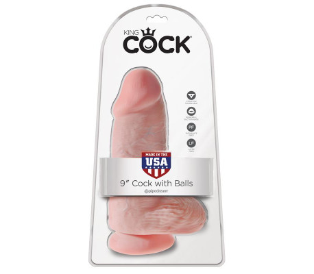 Dildo con Testículos 9 Chubby