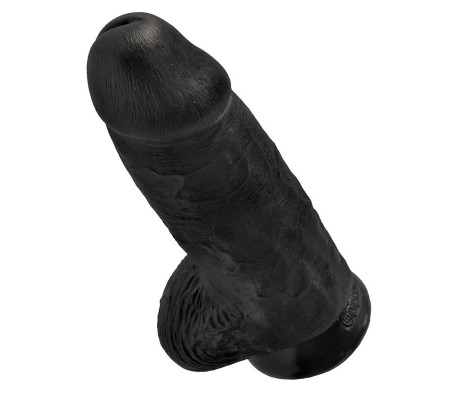 Dildo con Testículos 9 Chubby Negro