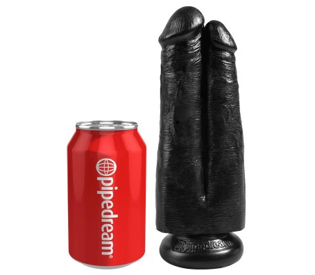 Pene Doble Two Cocks One Hole Negro 7