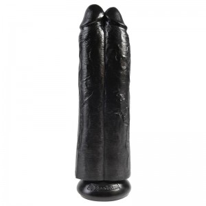 Pene Doble Two Cocks One Hole Negro 11