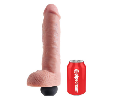 Pene Eyaculador con Testículos 11 - Color Natural