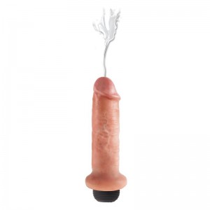 King Cock Dildo Eyaculador 6 Color Natural