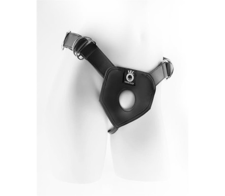 King Cock  Play Hard Arnés Negro