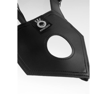 King Cock  Play Hard Arnés Negro