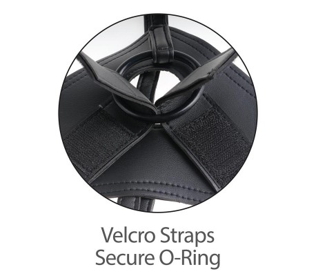 Arnés con Dildo Doble 7 Color Natural