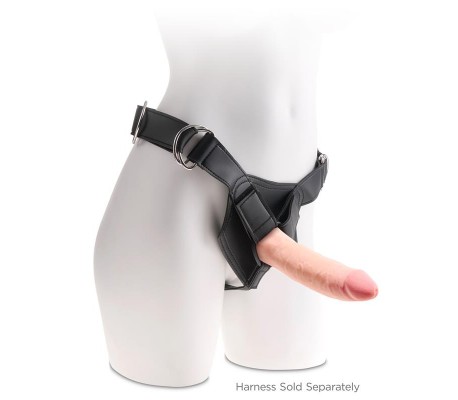 3D Dildo Triple Densidad Plus 7 Natural