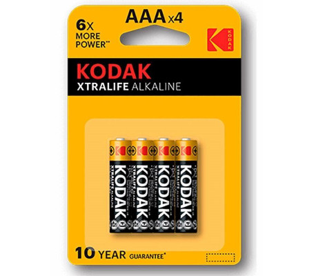 Xtralife Pila Alcalina AAA LR3 Blister de 4