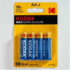 Pila Alkaline Súper Max AA LR6 Blister de 4