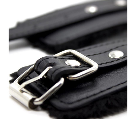 Esposas con Forro Interior Ajustables 30 cm Negro
